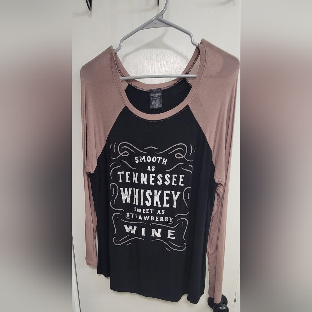 Tennessee Whiskey Long Sleeve Top